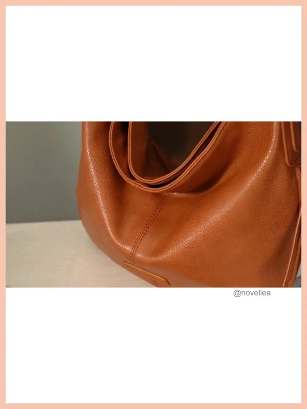 Hobo Bag for Women Shoulder Purse Vegan Leather Large Tote Crossbody